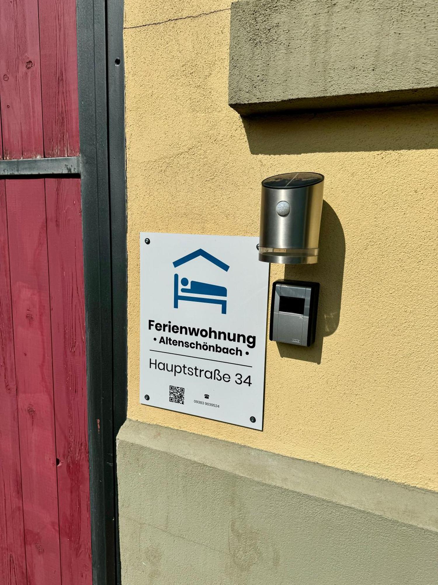 Ferienwohnung Altenschoenbach Prichsenstadt Ngoại thất bức ảnh